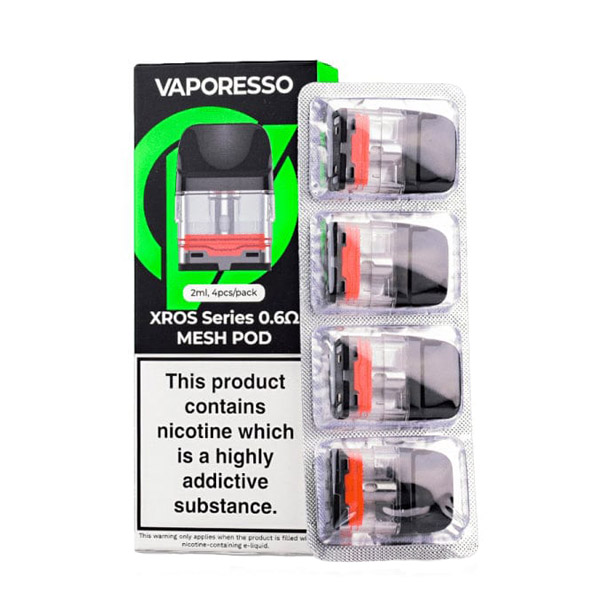 vaporesso xros replacement pods (4-Pack) Color:Pink Gradient Vuse Alto 4 Menthol, 50/50