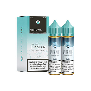 elysian labs vape juice White Wolf by Potion 120mL Series Flavor:Twisted Tropical KO Iced new flum pebble flavors thc